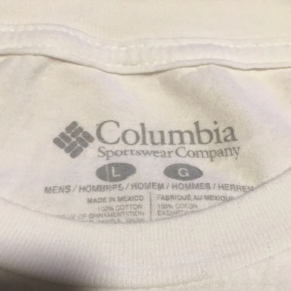 Columbia Tshirt white L
